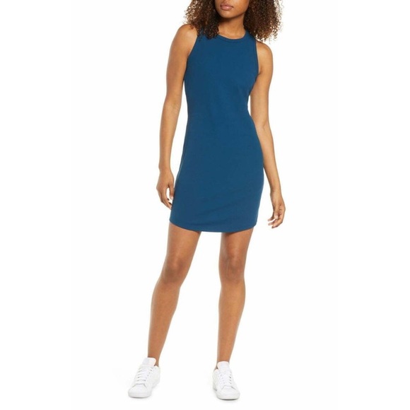 zella monica drawstring dress